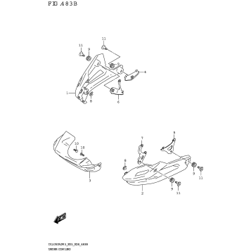 UNDER COWLING (DL1050RR)