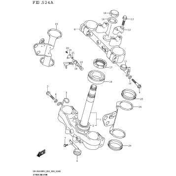 STEERING STEM (DR-Z400S)