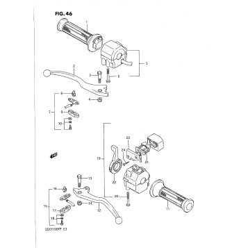 HANDLE SWITCH (MODEL J)