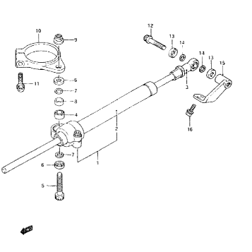 STEERING DAMPER (MODEL P)