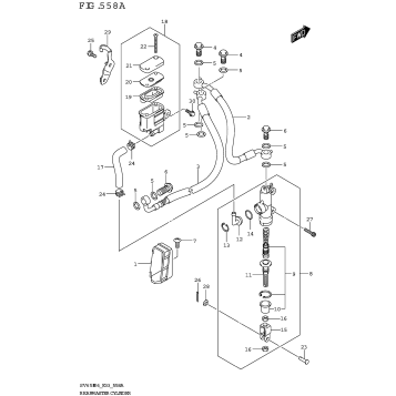 REAR MASTER CYLINDER