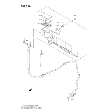 CLUTCH MASTER CYLINDER (MODEL K7/K8/K9)