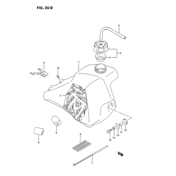 FUEL TANK (MODEL R/S)