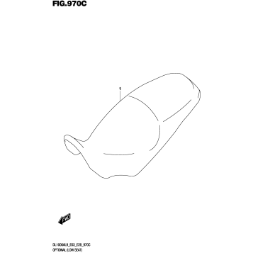 OPTIONAL (LOW SEAT) (DL1000XAL9 E33)