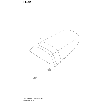 SEAT TAIL BOX (MODEL K1)