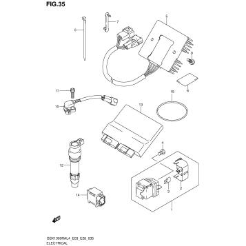 ELECTRICAL (GSX1300RAL4 E28)