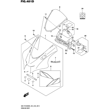 COWLING BODY (GSX-R1000RA)