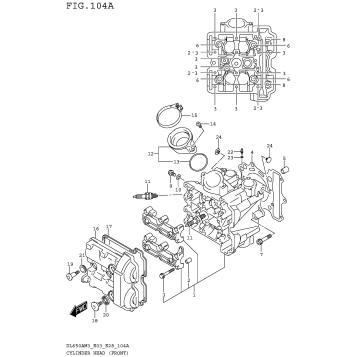 CYLINDER HEAD (FRONT)