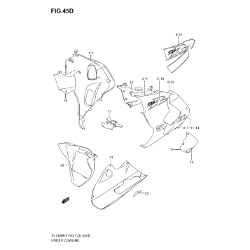 UNDER COWLING (MODEL K2)