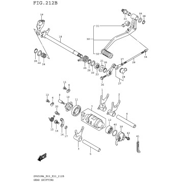 GEAR SHIFTING (SV650M4 E33)