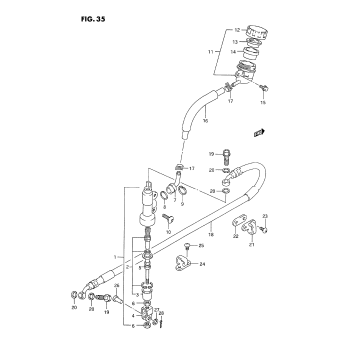 REAR MASTER CYLINDER