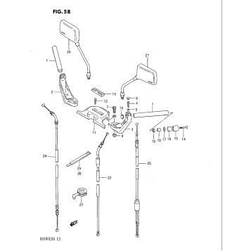HANDLE BAR (GS550EF/EG)