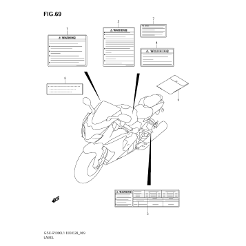 LABEL (GSX-R1000L1 E33)