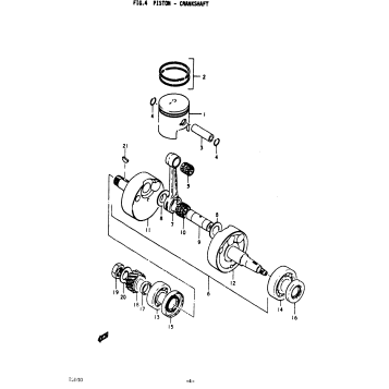 PISTON - CRANKSHAFT