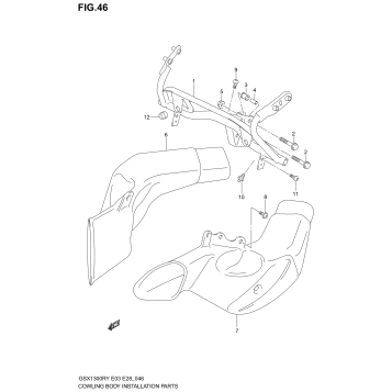 COWL BODY INSTALLATION PARTS
