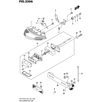 REAR COMBINATION LAMP