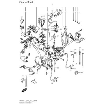 WIRING HARNESS (AN650L5 E33)