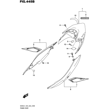 FRAME COVER (YSF,YVZ,YWW)