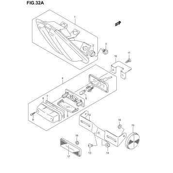 TAIL LAMP (SV1000SK5)