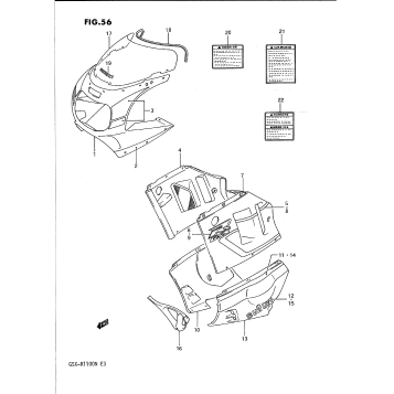COWLING BODY (MODEL M