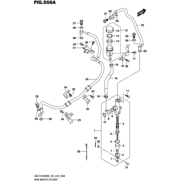 REAR MASTER CYLINDER