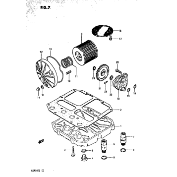 OIL FILTER - OIL PUMP