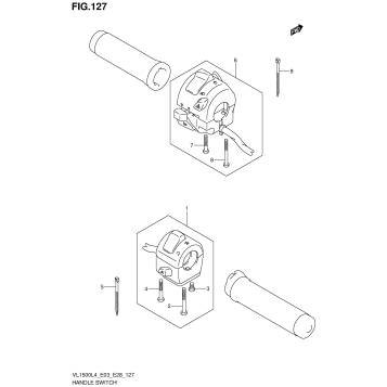 HANDLE SWITCH (VL1500L4 E28)