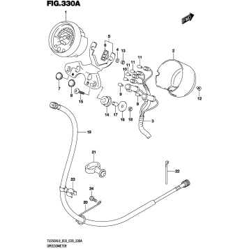 SPEEDOMETER (TU250XL9 E03)