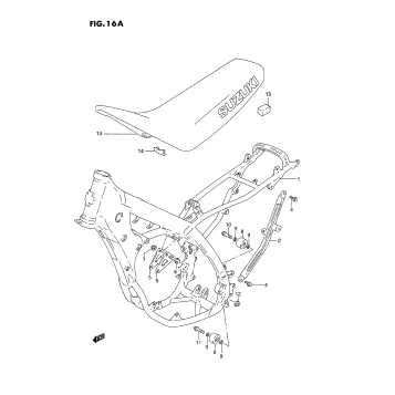 FRAME - SEAT (MODEL R/S)