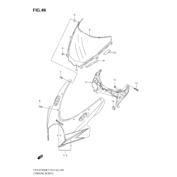 COWLING BODY (MODEL K7)