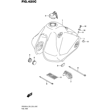 FUEL TANK (DR200SL6 E33)