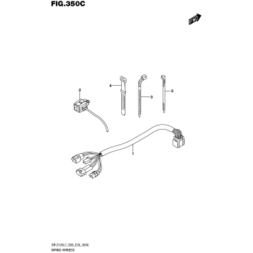 WIRING HARNESS (DR-Z125L E33)