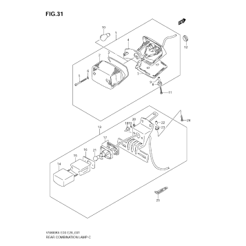 REAR COMBINATION LAMP