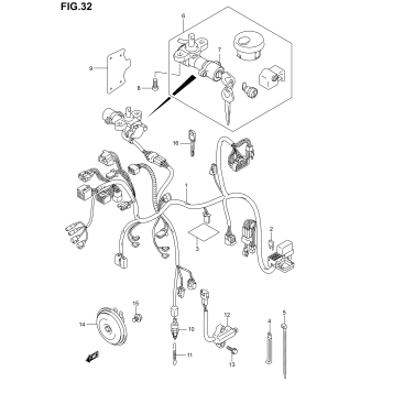 WIRING HARNESS (MODEL K1/K2)