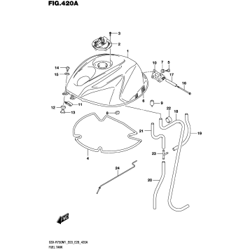FUEL TANK (GSX-R750Z:(E03,E28))