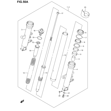 FRONT DAMPER (MODEL K5)