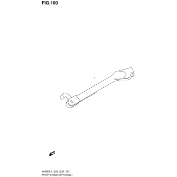 PROP STAND (OPTIONAL)