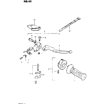 RIGHT HANDLE SWITCH (MODEL X)