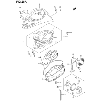 SPEEDOMETER (MODEL K3/K4)