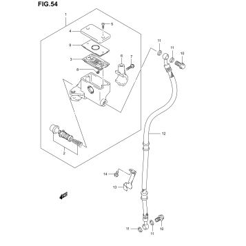 FRONT MASTER CYLINDER