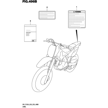 LABEL (DR-Z125LL9 E03)