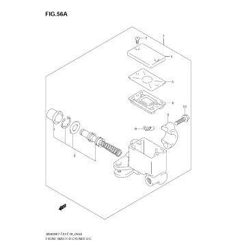 FRONT MASTER CYLINDER (MODEL K8)