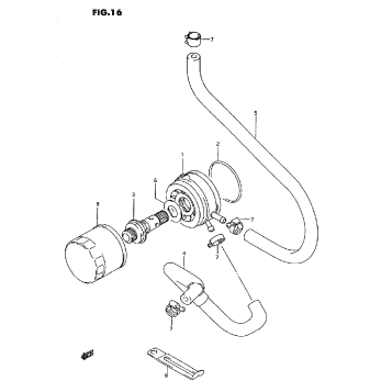 OIL COOLER - OIL FILTER