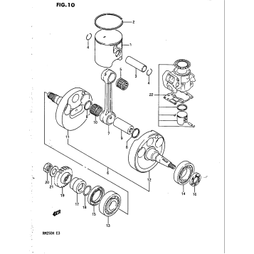 CRANKSHAFT (MODEL H)