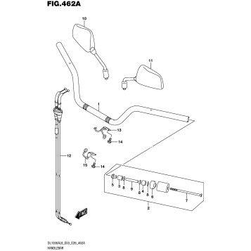 HANDLEBAR (DL1000AL8 E03)