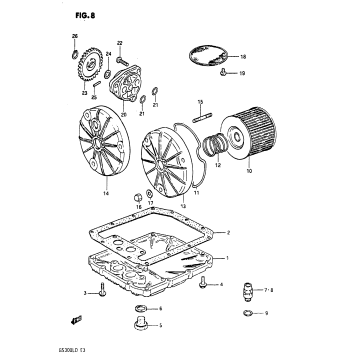OIL FILTER - OIL PUMP