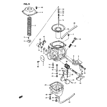 CARBURETOR (MODEL M/N/P/R)