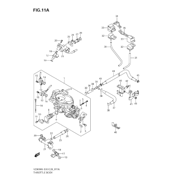 THROTTLE BODY (MODEL K9)