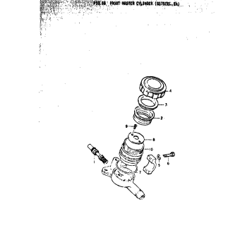 FRONT MASTER CYLINDER (GS750EC
