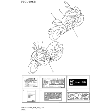 LABEL (GSX-S1000SRQM5_E33)